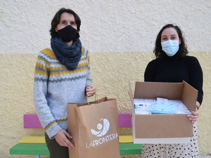 El Ayuntamiento de La Frontera hace entrega de mascarillas a los centros educativos del municipio